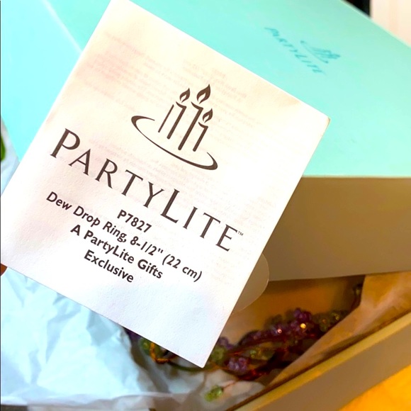 PARTYLITE DEW DROP RING P7827 - Picture 3 of 3